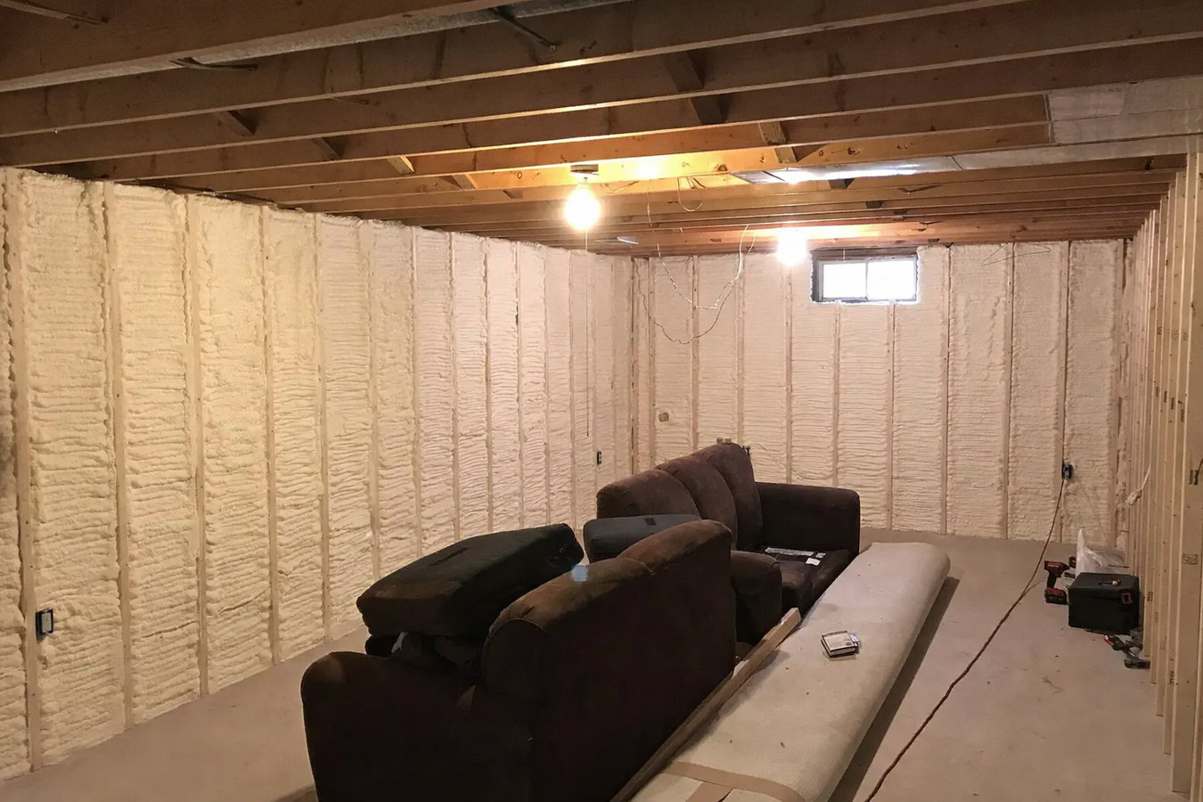Basement insulation