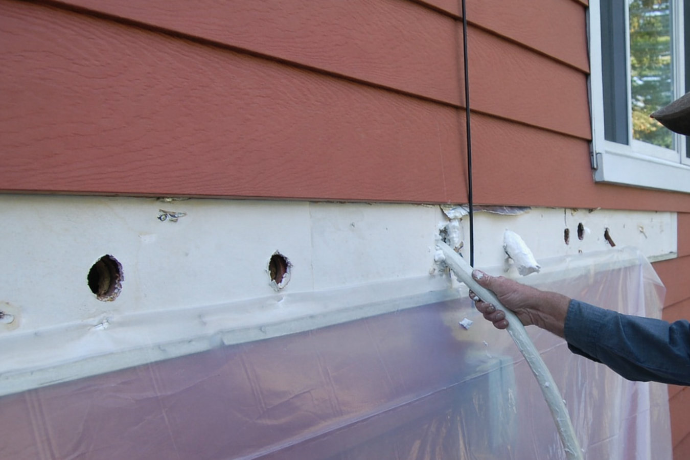 Retrofit insulation